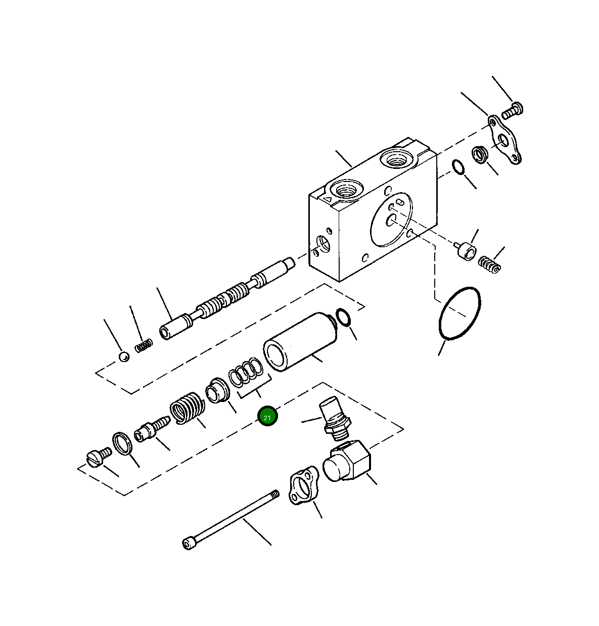 Шайба 23 402 R1 Komatsu