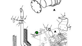 Хомут 802670075 Komatsu