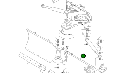 Отвал, левый 418-866-1131 Komatsu