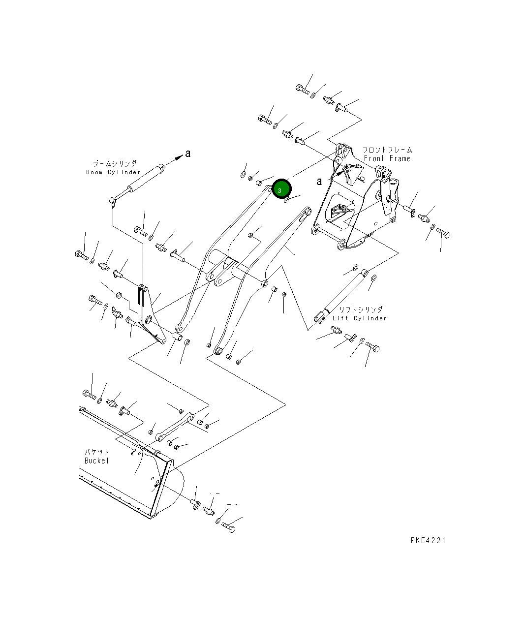 Втулка 415-70-11890 Komatsu