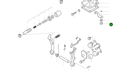 Контргайка тонкая MF430725 Komatsu