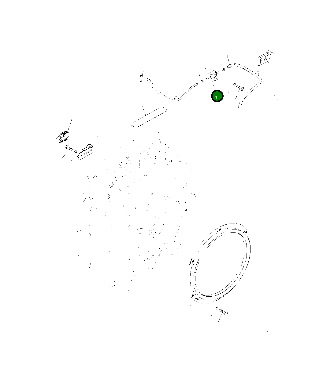 Шарнир 2A5-03-13931 Komatsu
