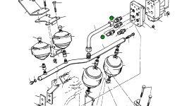 Шпилька 3097897M1 Komatsu