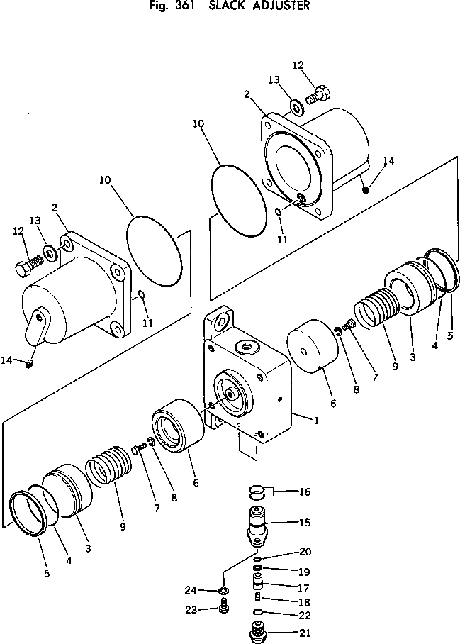Корпус 566-35-43411 Komatsu