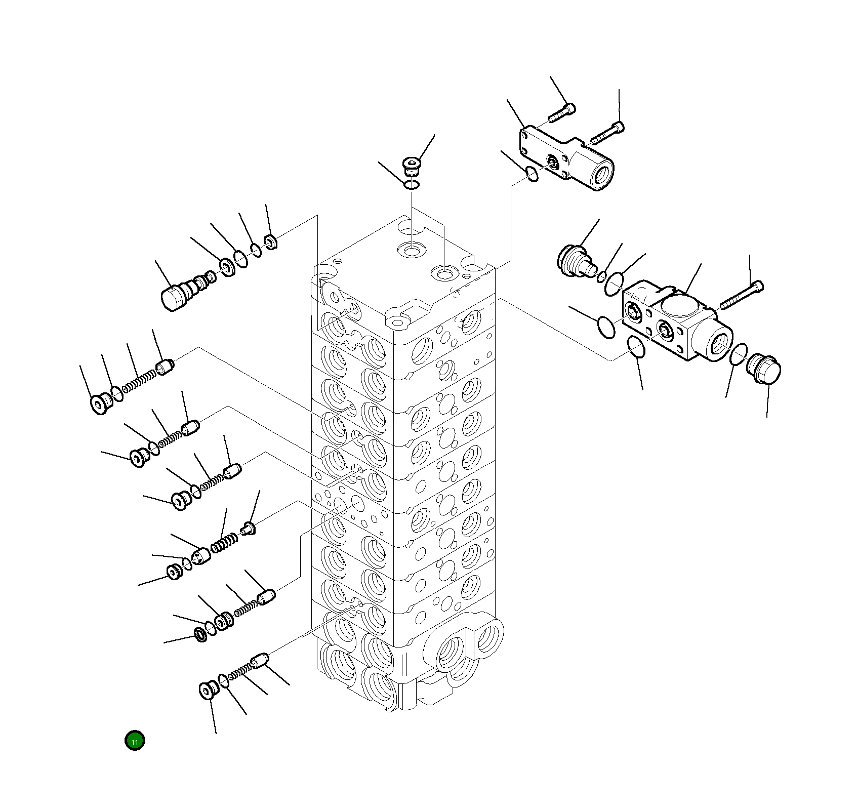 Сиденье 890001929 Komatsu