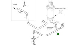 Шланг PF1/2-600L 2184-1061D293 Komatsu