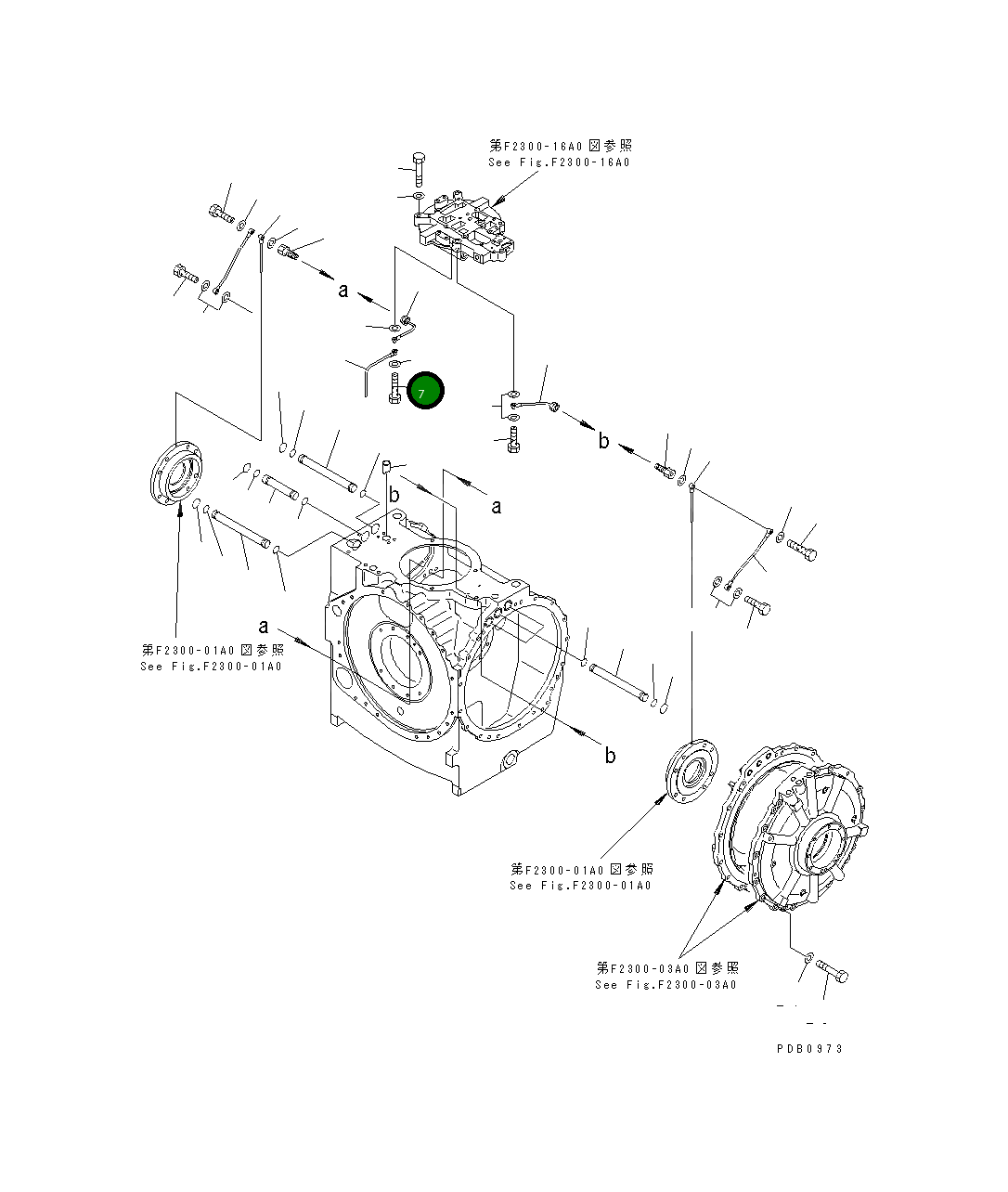 Шарнир 17A-22-17180 Komatsu