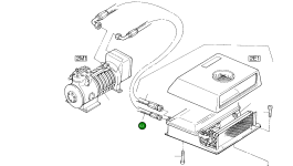 Шланг DN 16x1300 906 913 40 Komatsu