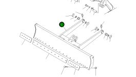 Отвал в сборе 21W-71-00031 Komatsu