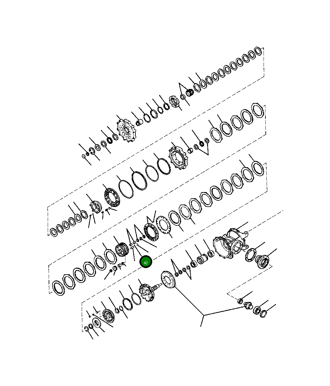 Шарик-упор 17 008 R1 Komatsu
