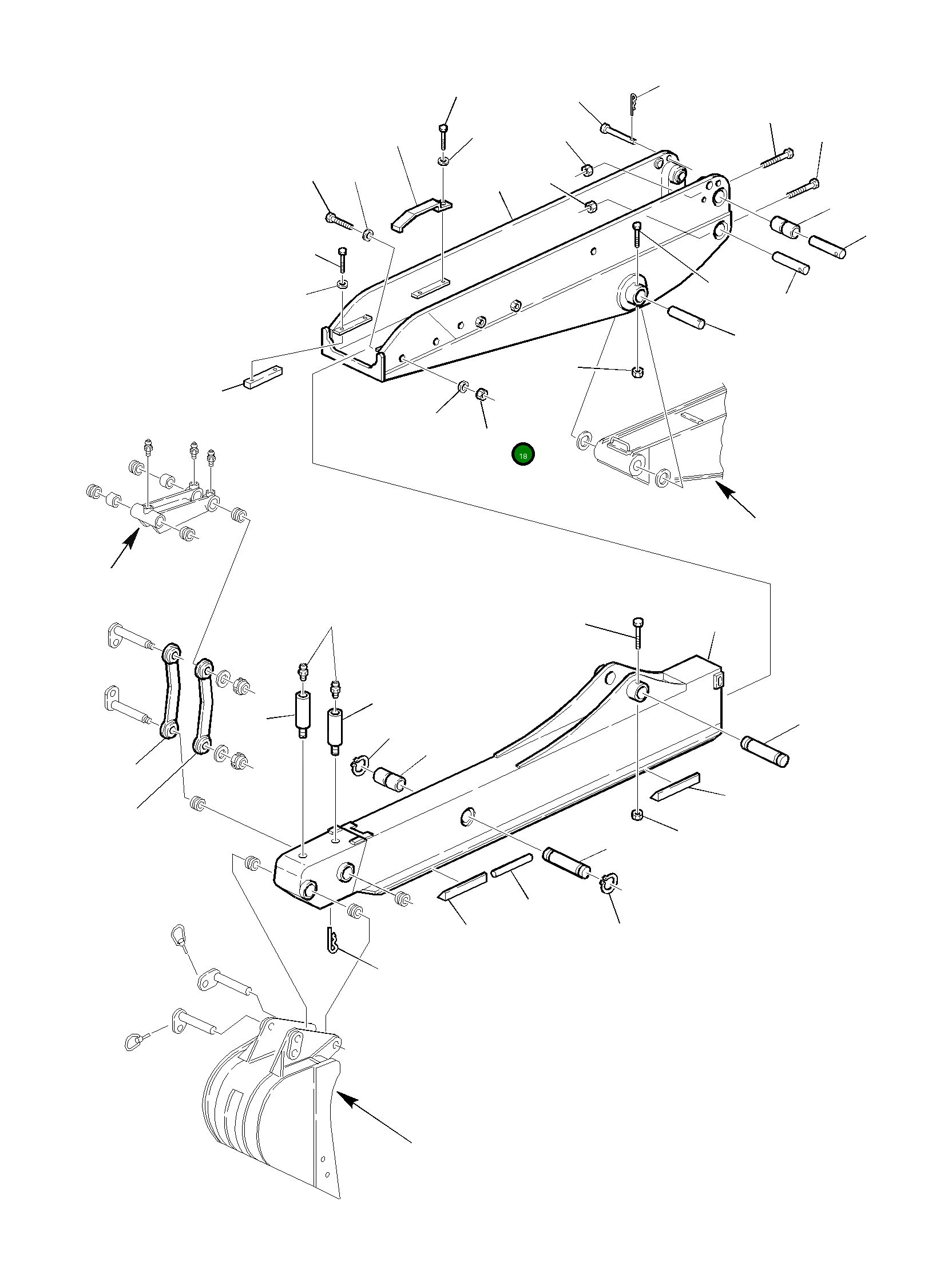 Гайка 801920109 Komatsu