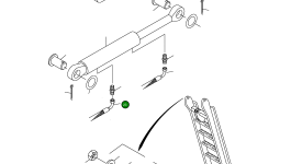 Шланг в сборе DN 10x8200 515 725 98 Komatsu
