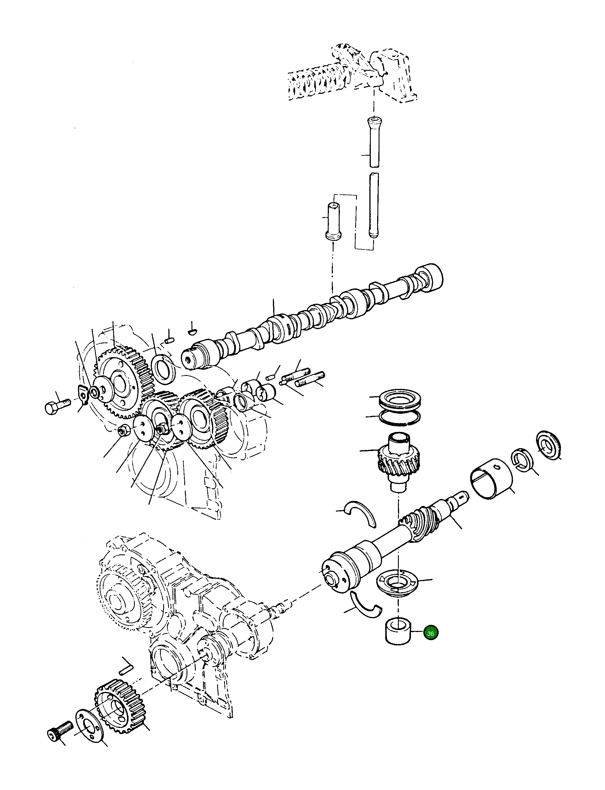 Втулка 4908536M1 Komatsu
