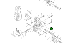 Гайка DK029201-3100 Komatsu
