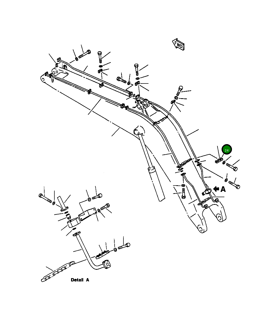 Хомут 209-62-58230 Komatsu