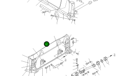 Отвал с наклоном в сборе 175-937-4214 Komatsu