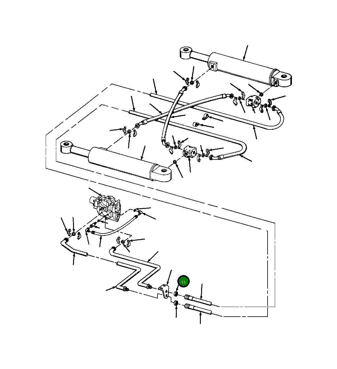Гайка, 1 5/16NF 9410 064 Komatsu