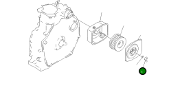 Гайка YM114250-12550 Komatsu
