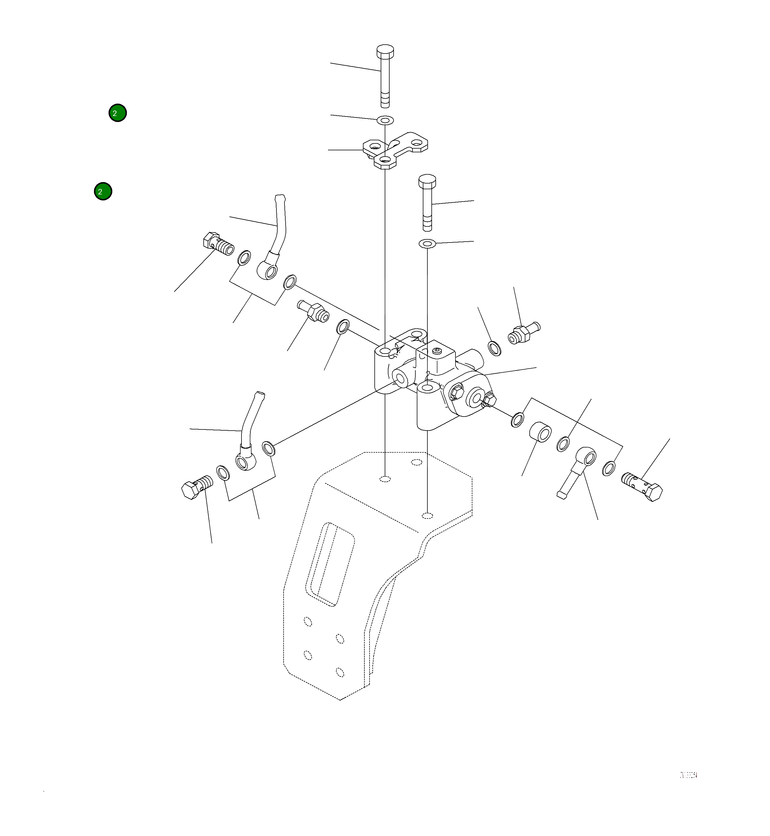 Шарнир 6262-61-9250 Komatsu
