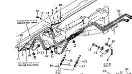 Шланг 07123-40311 Komatsu