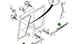 Щётка стеклоочистителя 1439 530 H1 Komatsu