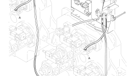 Шланг в сборе DN 25 x 9800 513 833 98 Komatsu