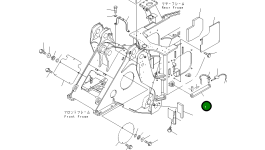 Фиксирующая штанга 425-46-24210 Komatsu