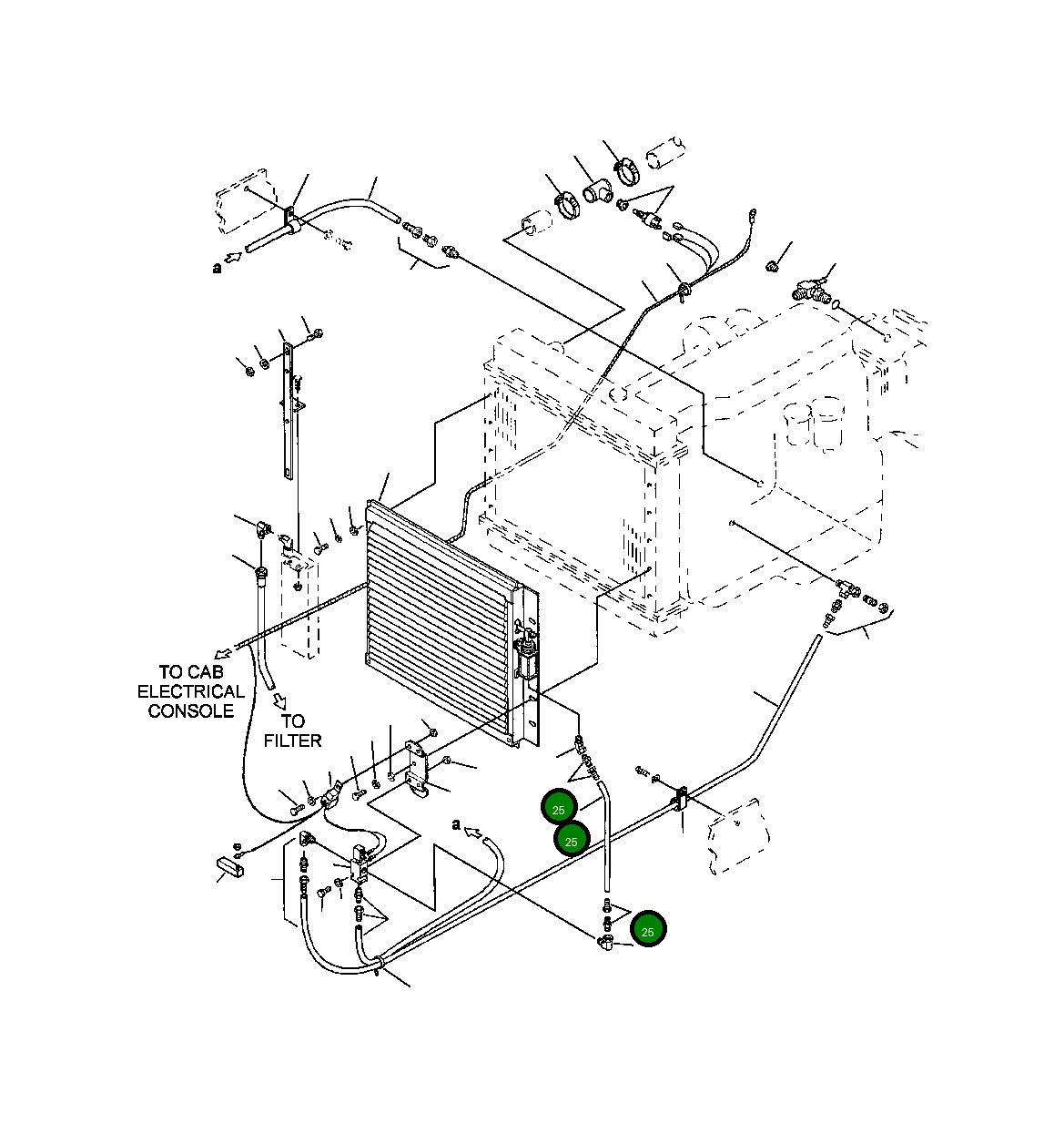 Шланг - 8 IN 161 406 Komatsu