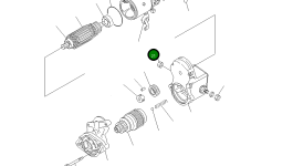 Гайка 460-573 Komatsu