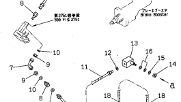 Трубка 262-43-65180 Komatsu