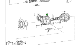 Опорная пластина подшипника в сборе 769 066 73 Komatsu