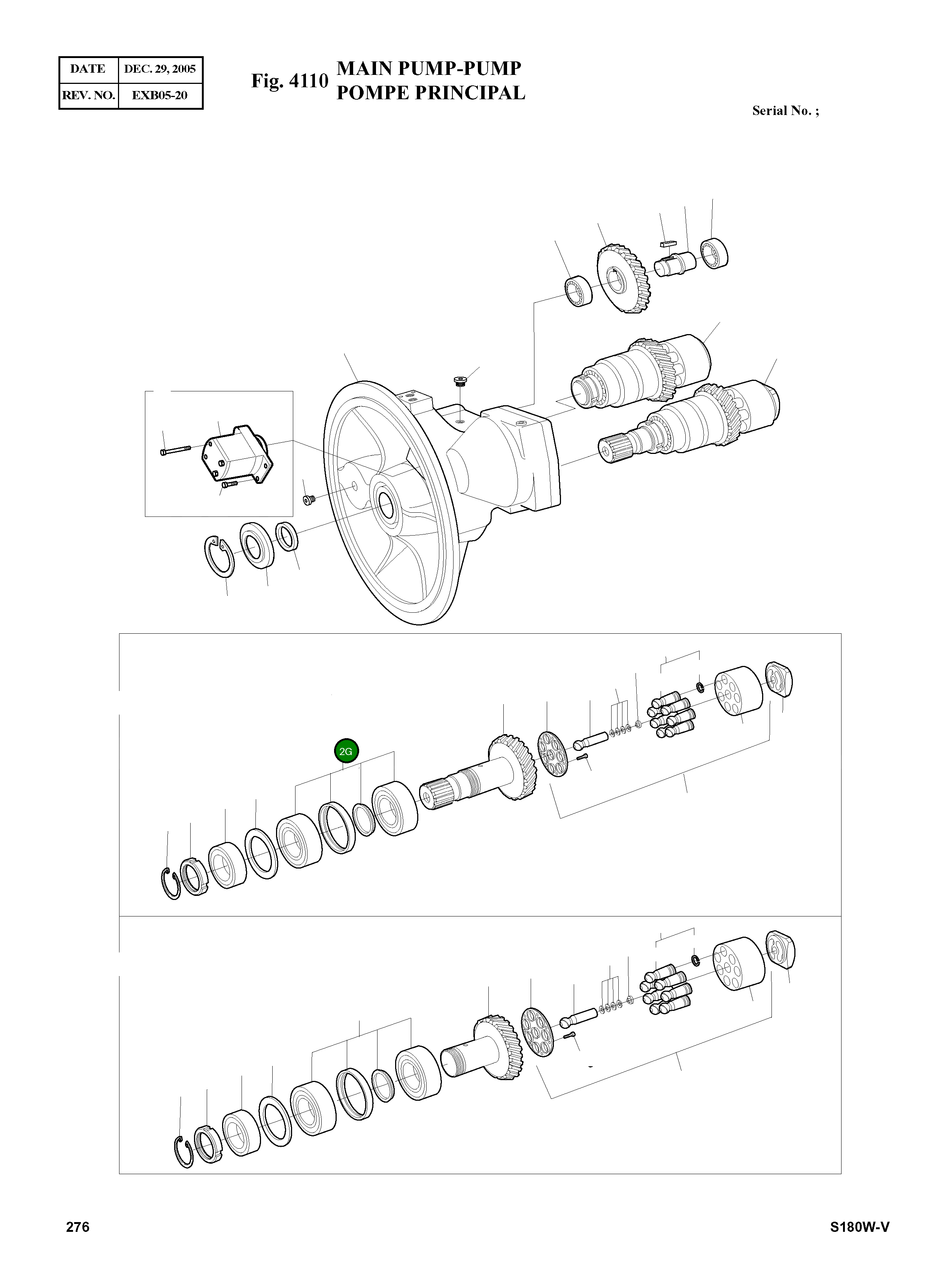 Подшипниковый узел конический роликовый 09154607 Komatsu