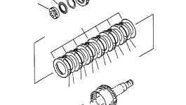 Игольчатый подшипник 714-07-12280 Komatsu