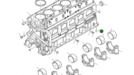 Штифт 67211 Komatsu
