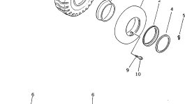Шина 235-30-12711 Komatsu