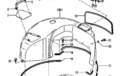 Шпонка YM172975-65500 Komatsu