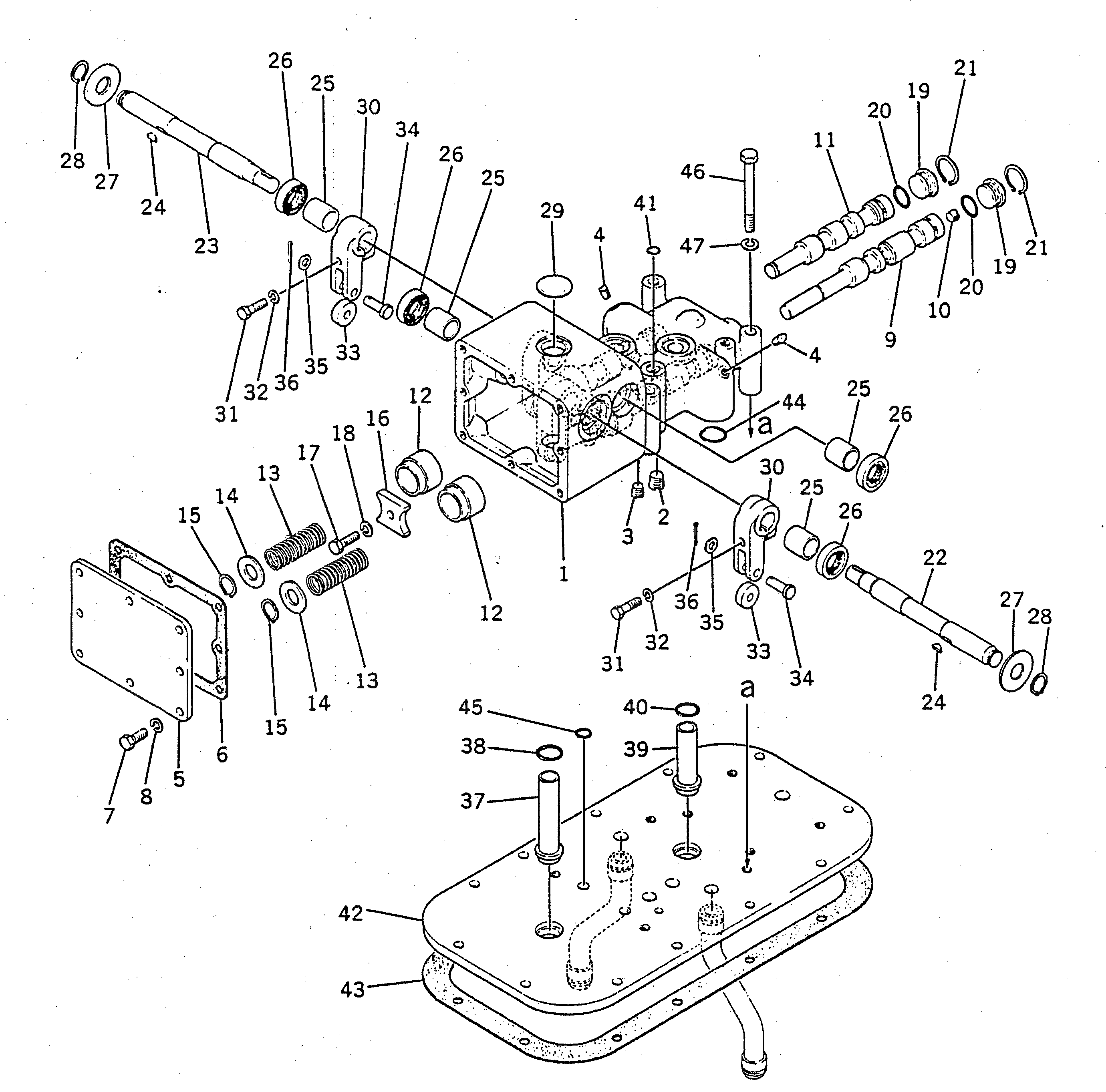 Корпус 178-40-11130 Komatsu
