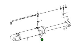 Хомут 1282 163 H1 Komatsu