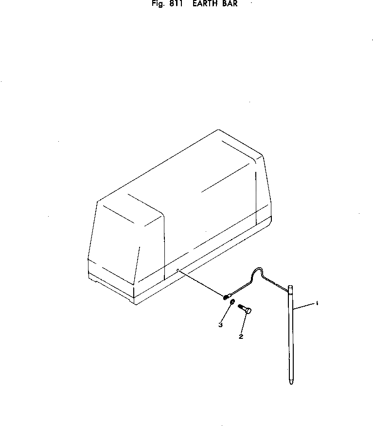 Заземляющая штанга 6998-01-7110 Komatsu