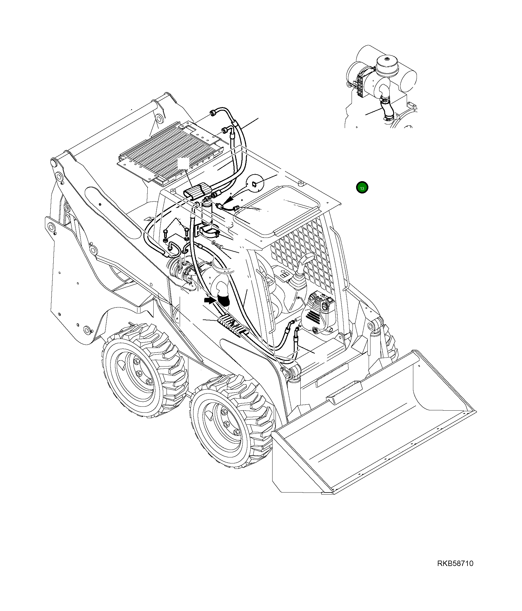 Втулка 37B-942-1810 Komatsu