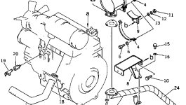 Хомут V000-060000 Komatsu