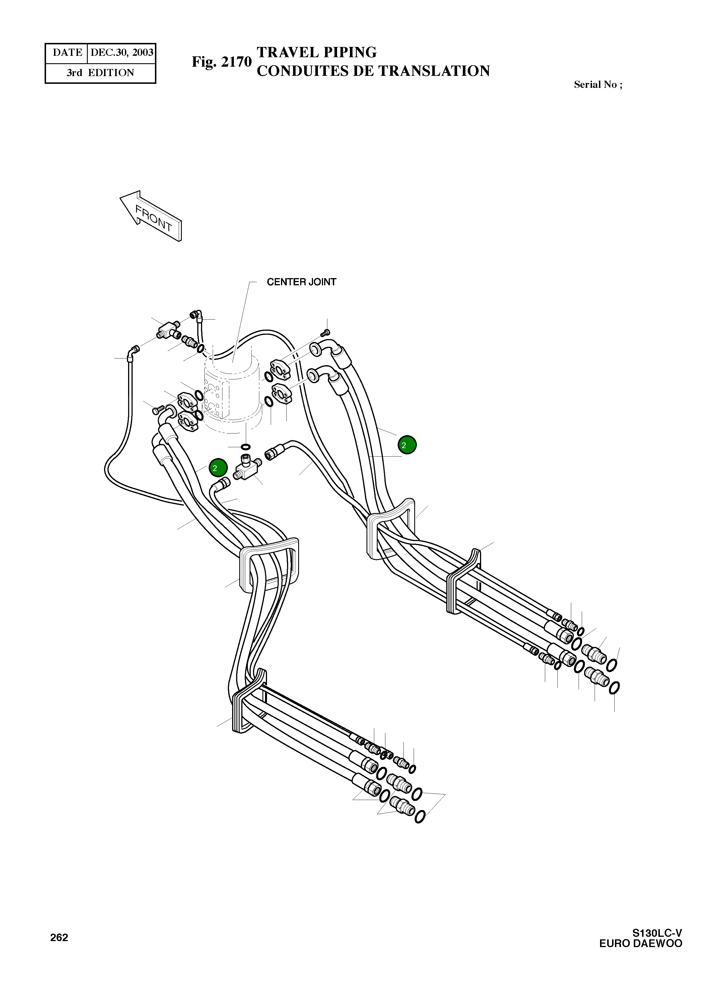 Шланг 2184-1222D19 Komatsu