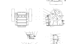 Гайка 8206-70-3D80 Komatsu