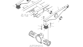 Правая штанга 56D-86-26760 Komatsu