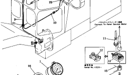 Клипса 232-806-8160 Komatsu