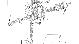 Шпилька YMX0290406020 Komatsu