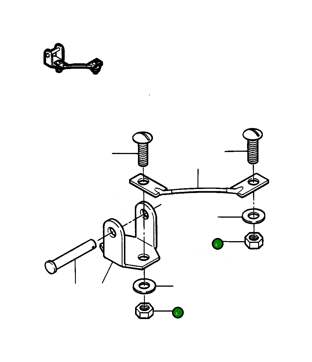 Гайка 110 633 Komatsu