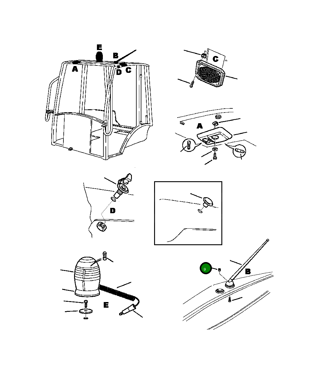 Гайка 801880205 Komatsu