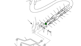 Втулка 395-879-1290 Komatsu