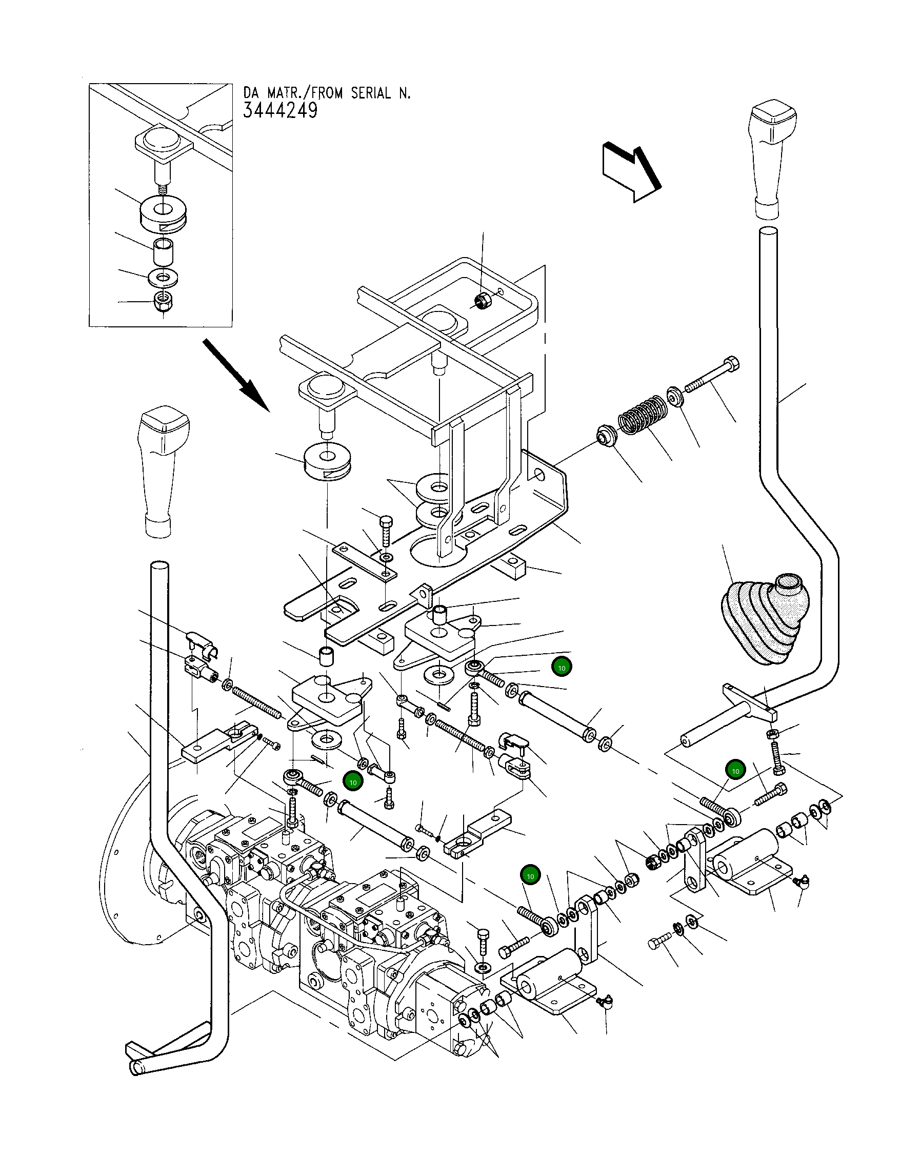 Шарнир 805850012 Komatsu